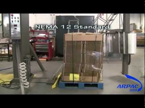 ARPAC Electro-Wrap, Rotary Tower Stretch Wrapper Video