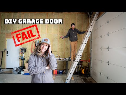 DIY Garage Door Install Gone TOTALLY Wrong