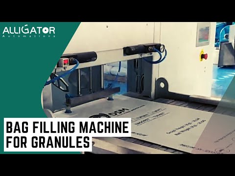 Automatic Bag Filling Machine - Alligator Automations