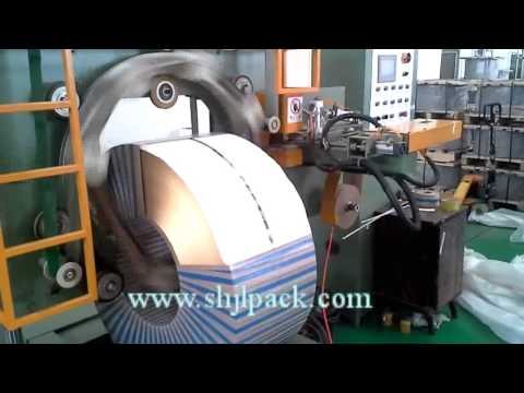 coil packing machinea and steel wrapping machine