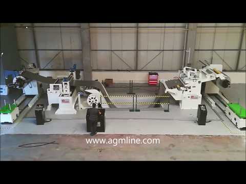 RULO SAC DİLME MAKİNASI AGMline COIL SLITTING LINE