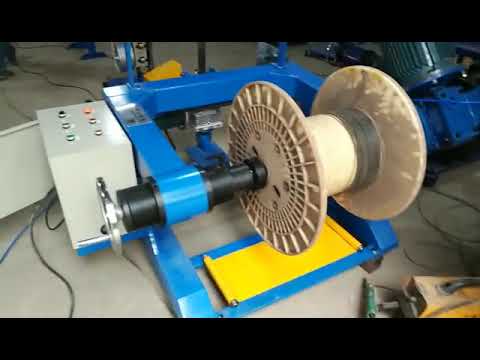 Cantilever type cable wire winding machine