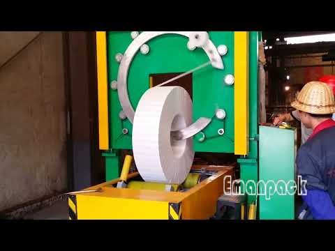 STEEL STRIP STEEL COIL PACKING WRAPPING MACHINE