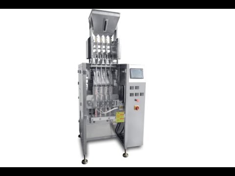 full automatic multilanes 4 lanes multi-line sugar salt stick bag packing machine