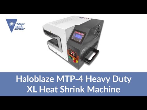 Haloblaze MTP-4 Heavy Duty XL Heat Shrinking Machine - Available from Fiber Optic Center