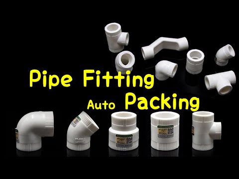 Pipe fittings packing machine WITH FITTING COUNTING SYSTEM