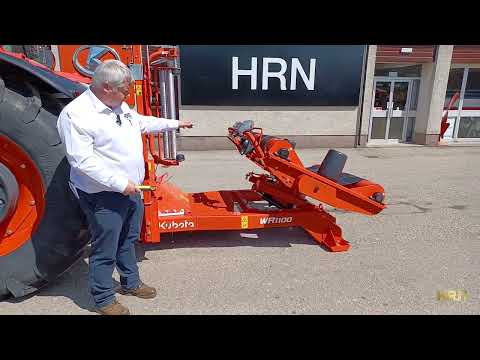 Kubota WR1100 Wrapper Walkround Video