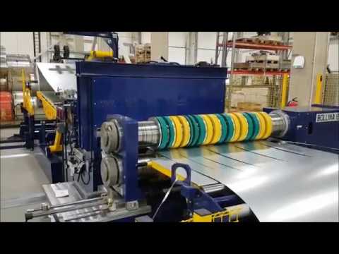 BOLLINA - Slitting Line mm 1530 x 0,4-3 - 15 ton coils - 100 m/min speed