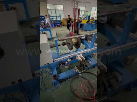 Electrical components of automatic cable coiling machine , servo motor pay-off stand