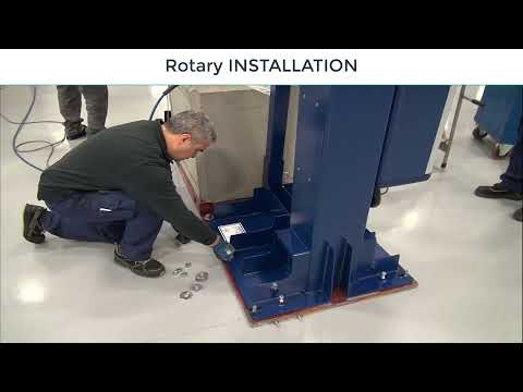 How to install a Robopac Rotary semi-automatic stretch wrapper - Robopac USA