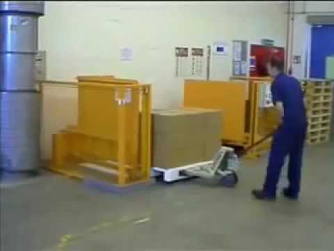 Pallet Transfer Machine Pallet Inverter Manual Handling