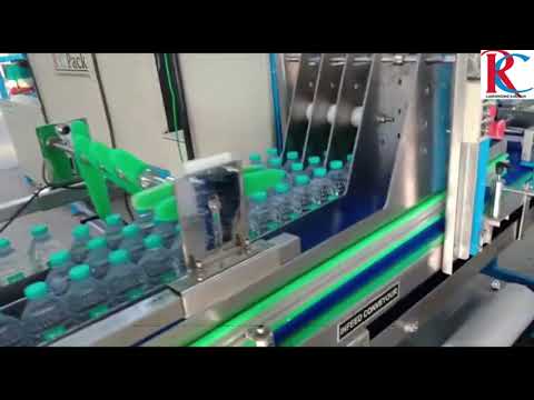 FOUR TRACK AUTOMATIC BOTTLE SHRINK WRAPPING MACHINE(150 TO 240 BPM )