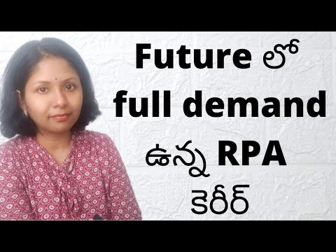 RPA | Robotic Process Automation | RPA tutorial for beginners | RPA tutorial Telugu | Pashams