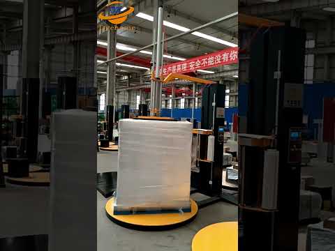 Pallet Wrapping Machine With Top