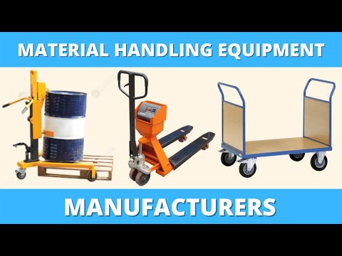 Top Material Handling Equipment Manufacturers – [Hand Trolley Available at Best Price]