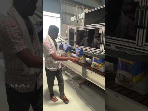 Automatic Rice Packing Machine #shorts