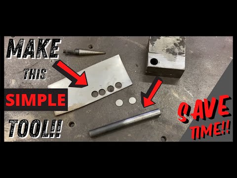 Filling Holes in Sheet Metal EASY with This Simple Tool YOU Can Make!!