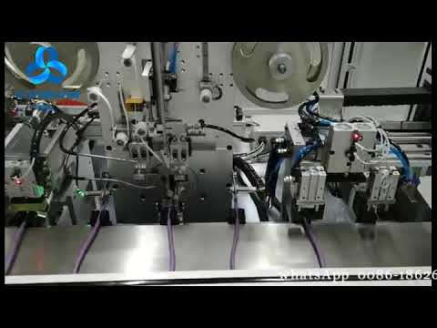 Shielded Cable Brushing and Copper Foil Wrapping Machine