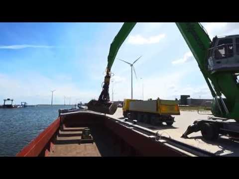 SENNEBOGEN - Material Handling: 835 Material Handler E-Series technology with green efficiency