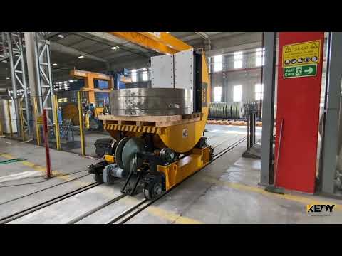 KEDY Coil &amp; Roll Upender Transfer Car | Lifting Equipment