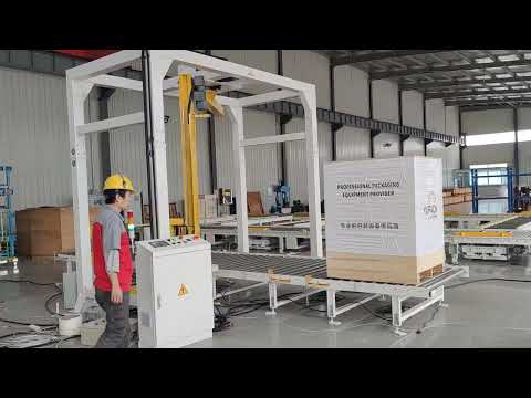 Fully Automatic Stretch Film Wrapping Rotary Arm Pallet Wrapping Machine,Rotary Arm Pallet Wrapper