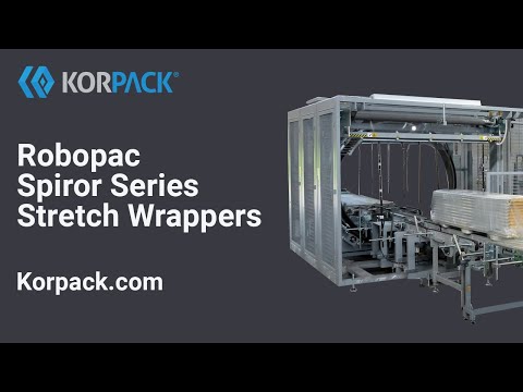 Robopac Spiror Series Automatic Stretch Wrapper from Korpack