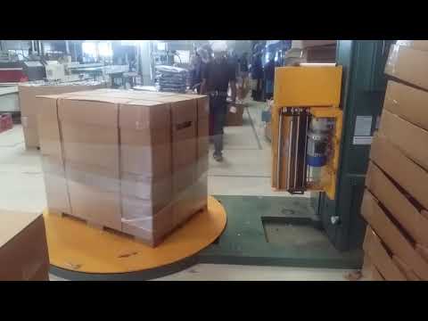 PALLET STRETCH WRAPPING MACHINE-POWER PRE STRETCH