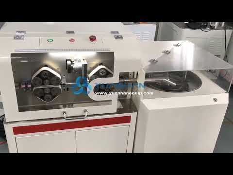 Fully Automatic Cable Cutting and Stripping Machine with Cable Coiling Machine YH-908HT - Yuanhan