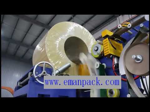 Steel coil packing machinery and stretch wrapper for wire roll