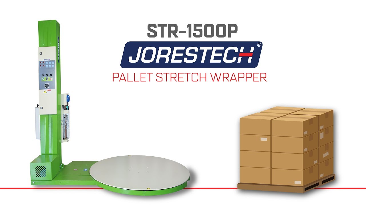 Automated Pallet Stretch Wrapper For Turntables. - Wrapping Machine