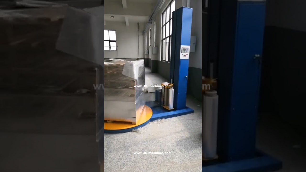 Automatic Stretch Film Machine For Packaging Pallets Wrapping Machine