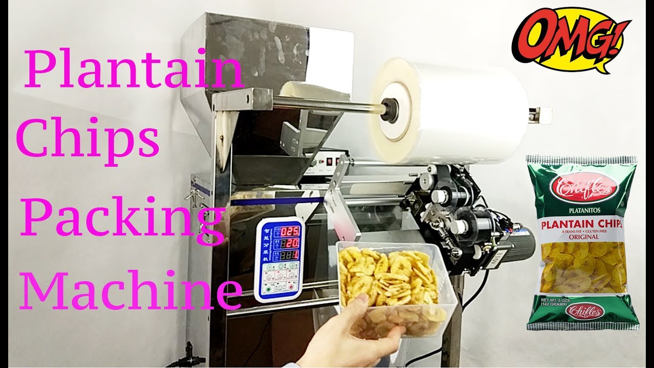 Efficient Automatic Packing Machine For Homemade Plantain Banana Chips Wrapping Machine 5571