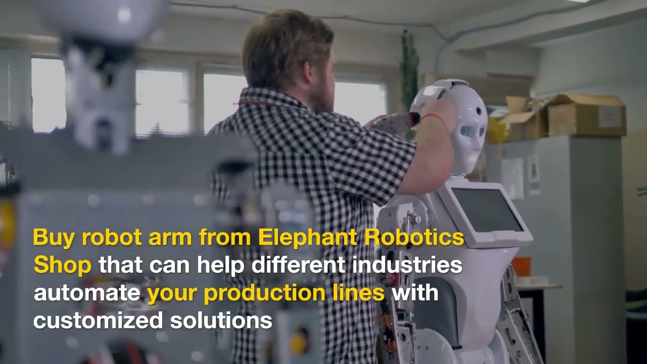 "Unlock Efficiency and Precision with a Robot Arm " - Wrapping Machine